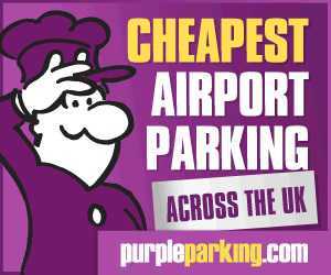 Purple Parking Banner